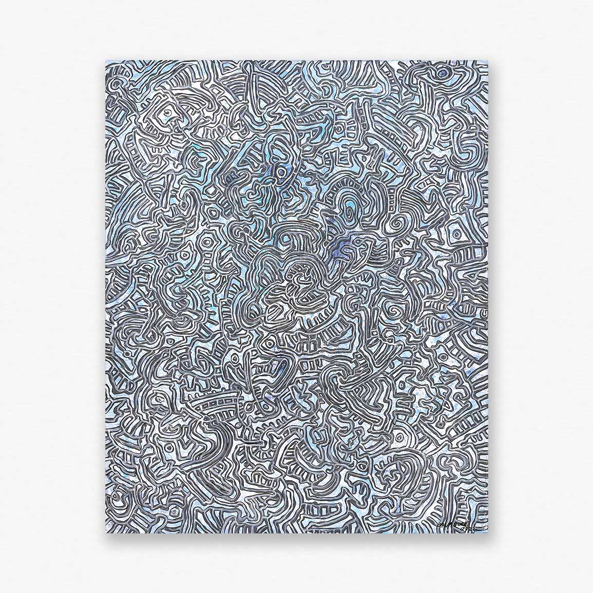 Oeuvre de Franck Cavadore-Abstraction-Art contemporain-Biarritz Paris