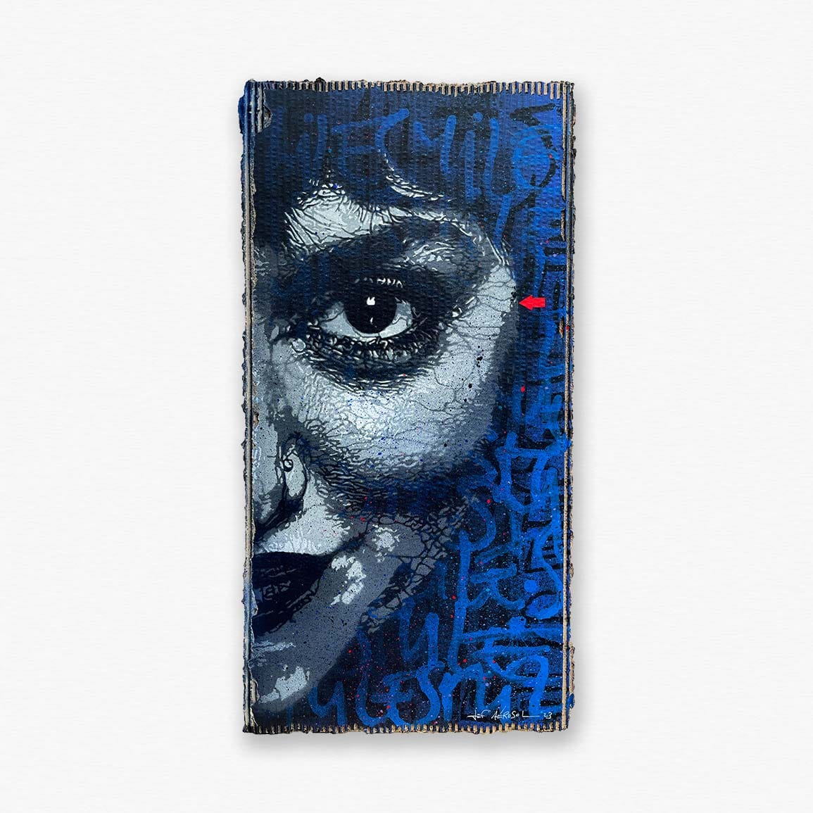 Tableau de Jef Aérosol coloré - Peinture contemporaine - Galerie d'art Biarritz - Street art