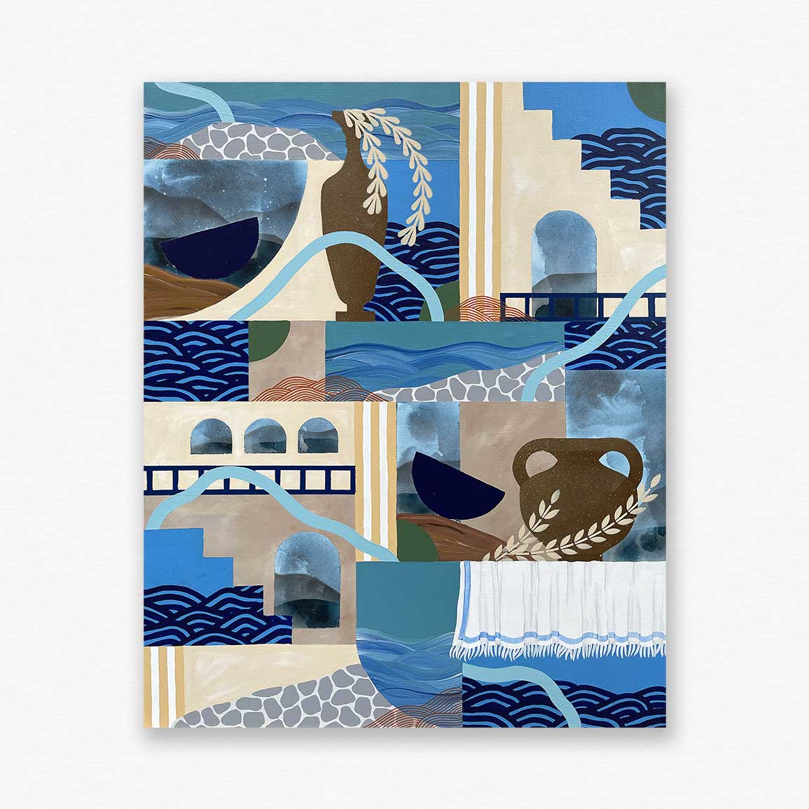 Peinture de Koralie-Oeuvre d'art Biarritz-Pays Basque-Paris-Art contemporain
