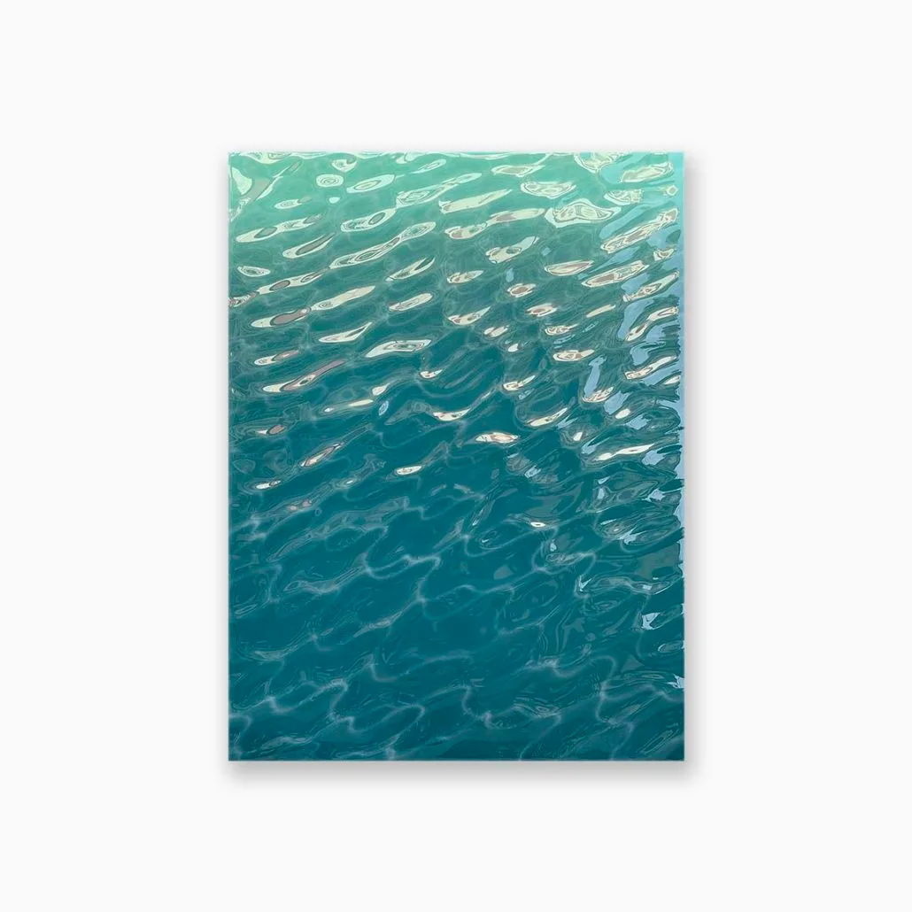 Oeuvre de guillaume grando supakitch turquoise art contemporain design