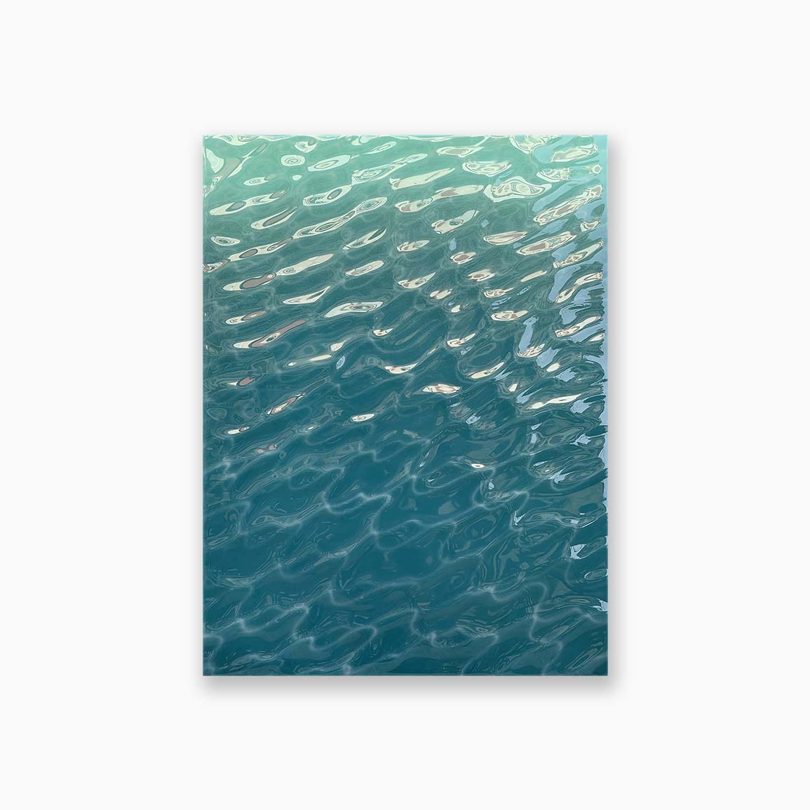 Oeuvre de guillaume grando supakitch turquoise art contemporain design