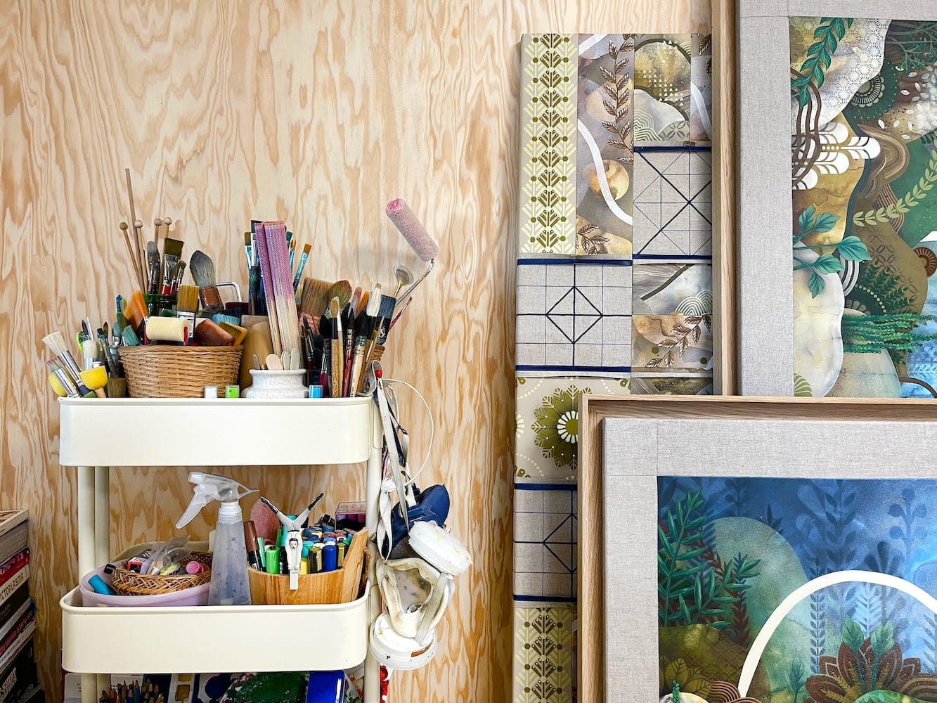 Atelier de Koralie artiste contemporaine-galerie d'art