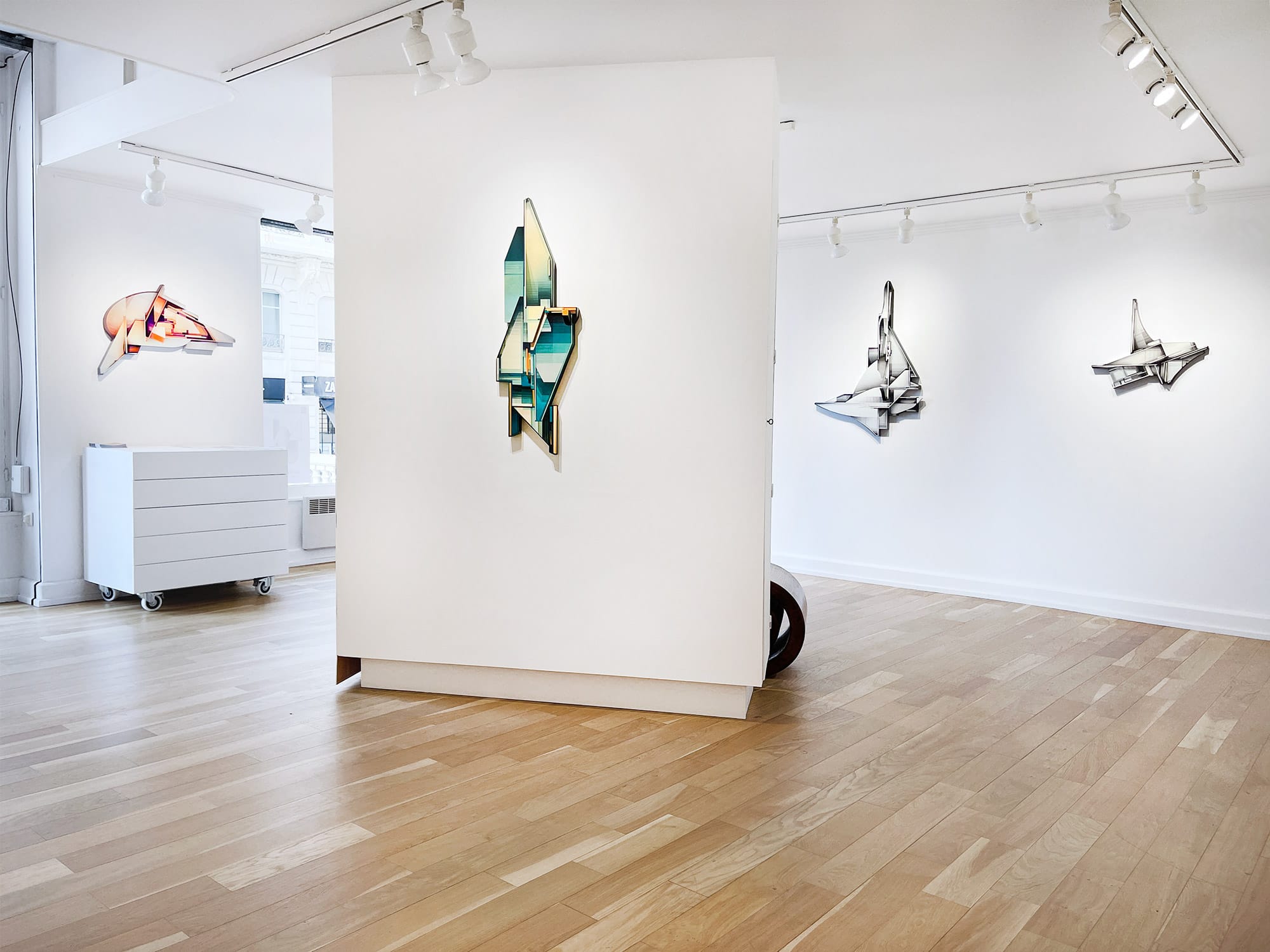 Oeuvre d'olivier swiz - Abstraction géométrique france paris biarritz