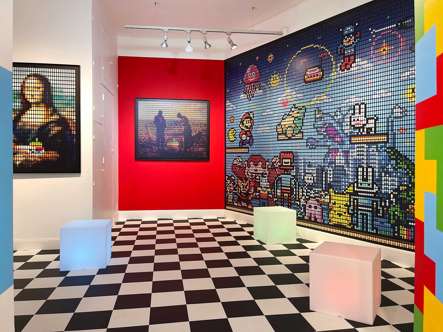 Exposition de Speedy Graphito à Biarritz - Mona Lisa de Speedy Graphito - Joconde