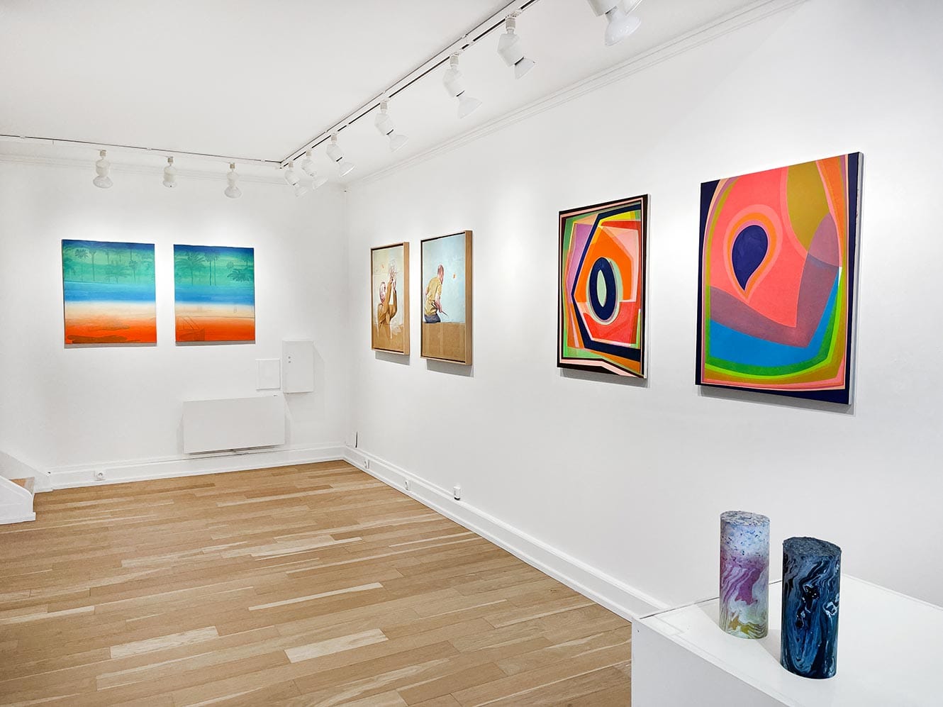 Vue de l'exposition d'art contemporain 25F