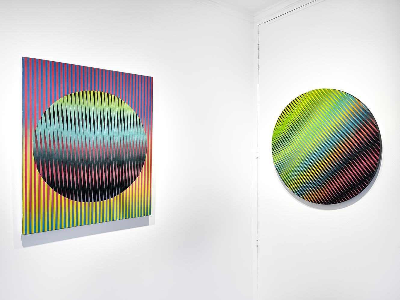 Oeuvres de l'artiste LadyM - Art contemporain Biarritz, Bayonne et Paris - Art Optique - Peinture tableaux