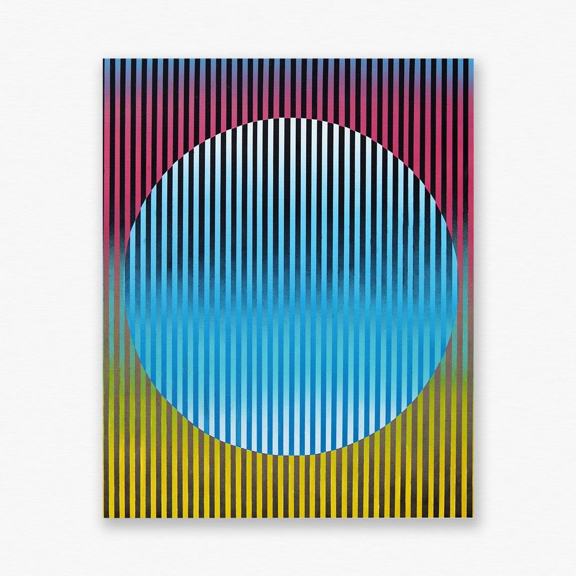 Art optique Biarritz Paris - Oeuvre de LadyM - Art contemporain et street art