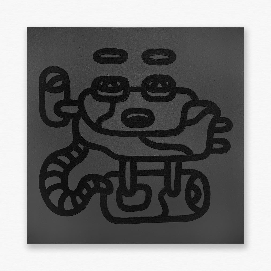 Oeuvre d'art de Mehdi Cibille dit Le Module de Zeer - Art Contemporain Paris - Galerie d'art Biarritz - Peintures et tableaux