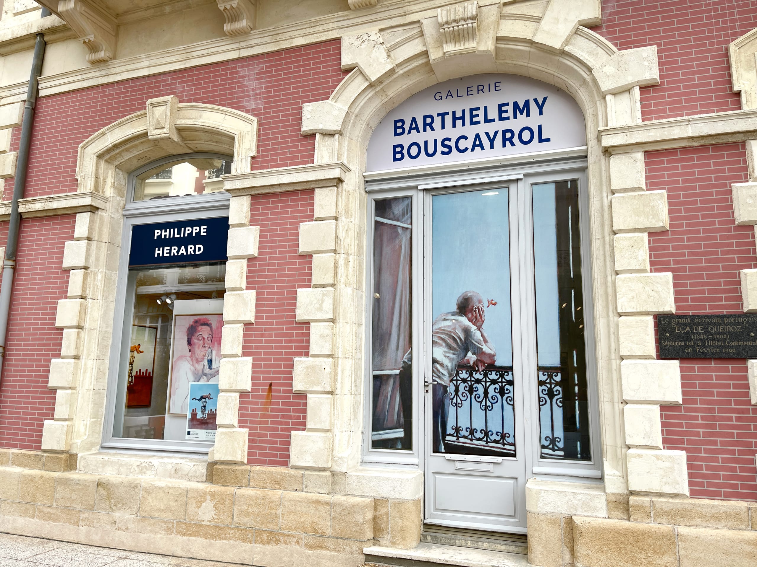 Exposition de l'artiste Philippe Hérard à la galerie d'art contemporain Barthelemy Bouscayrol de Biarritz - Paris