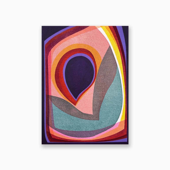 Peinture de daniel mato-art paris-abstract art-geometric art-art gallery biarritz