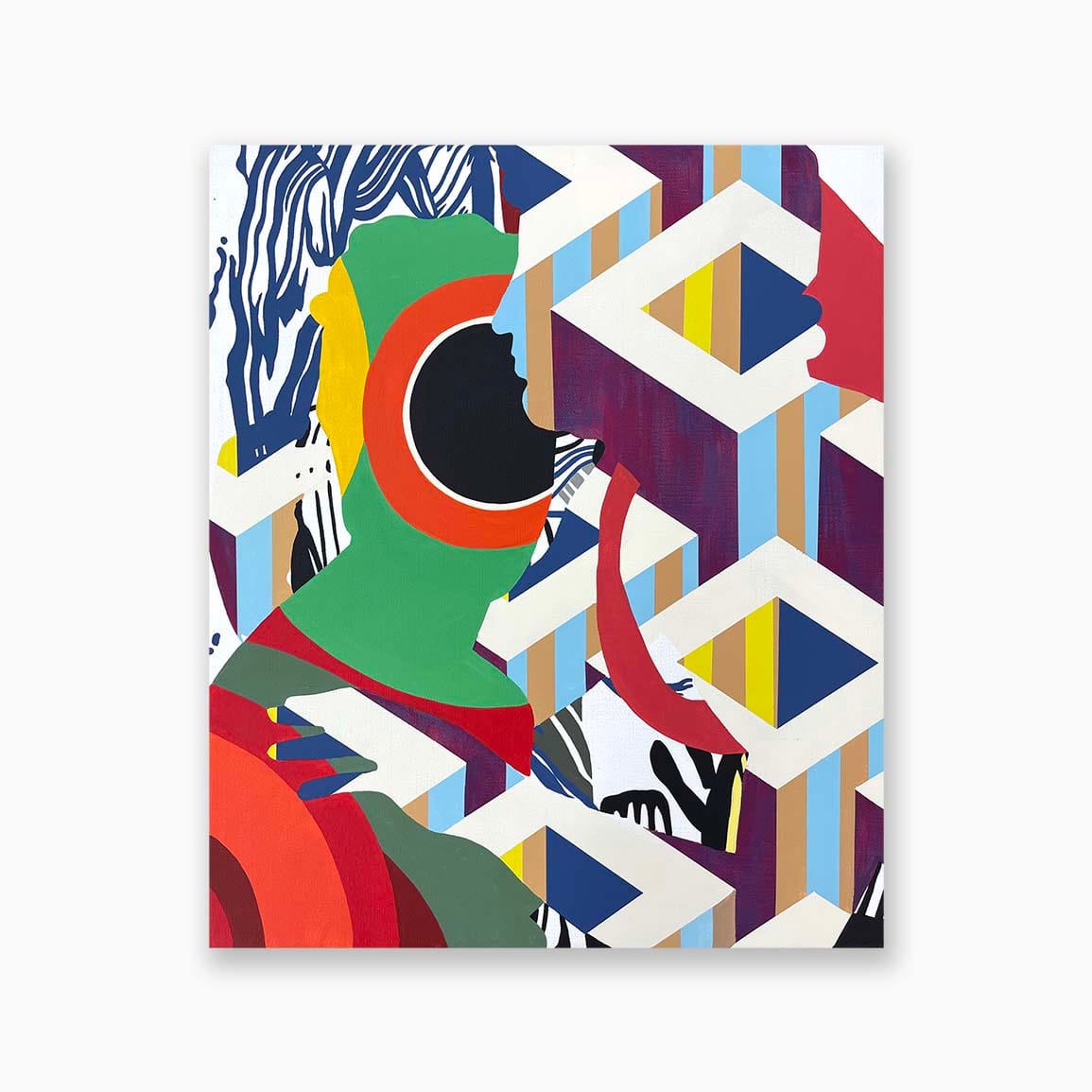 Tableau de Speedy Graphito sur l'histoire de l'art - 2023