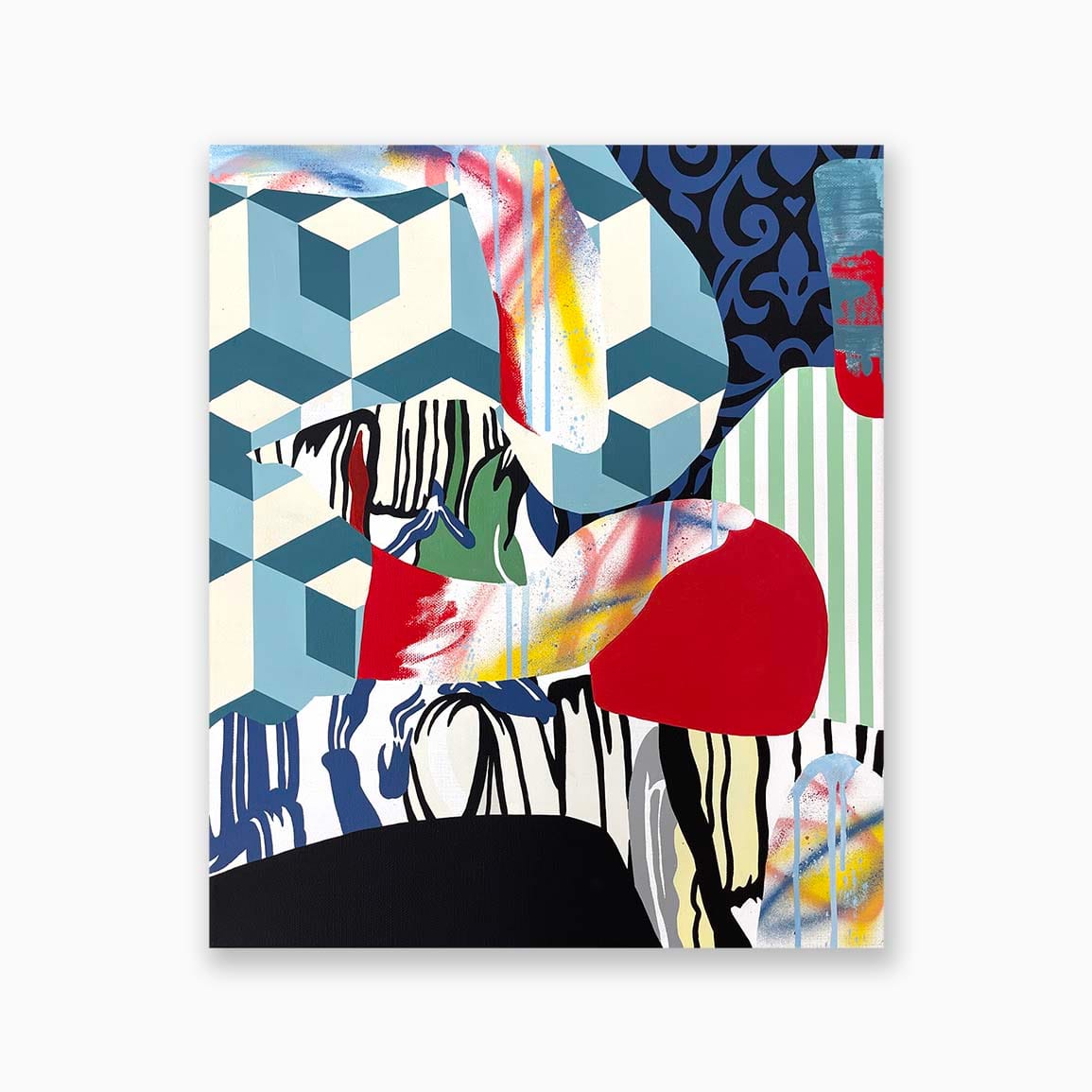 peinture contemporain speedy graphito-tableau modern-histoire de l'art