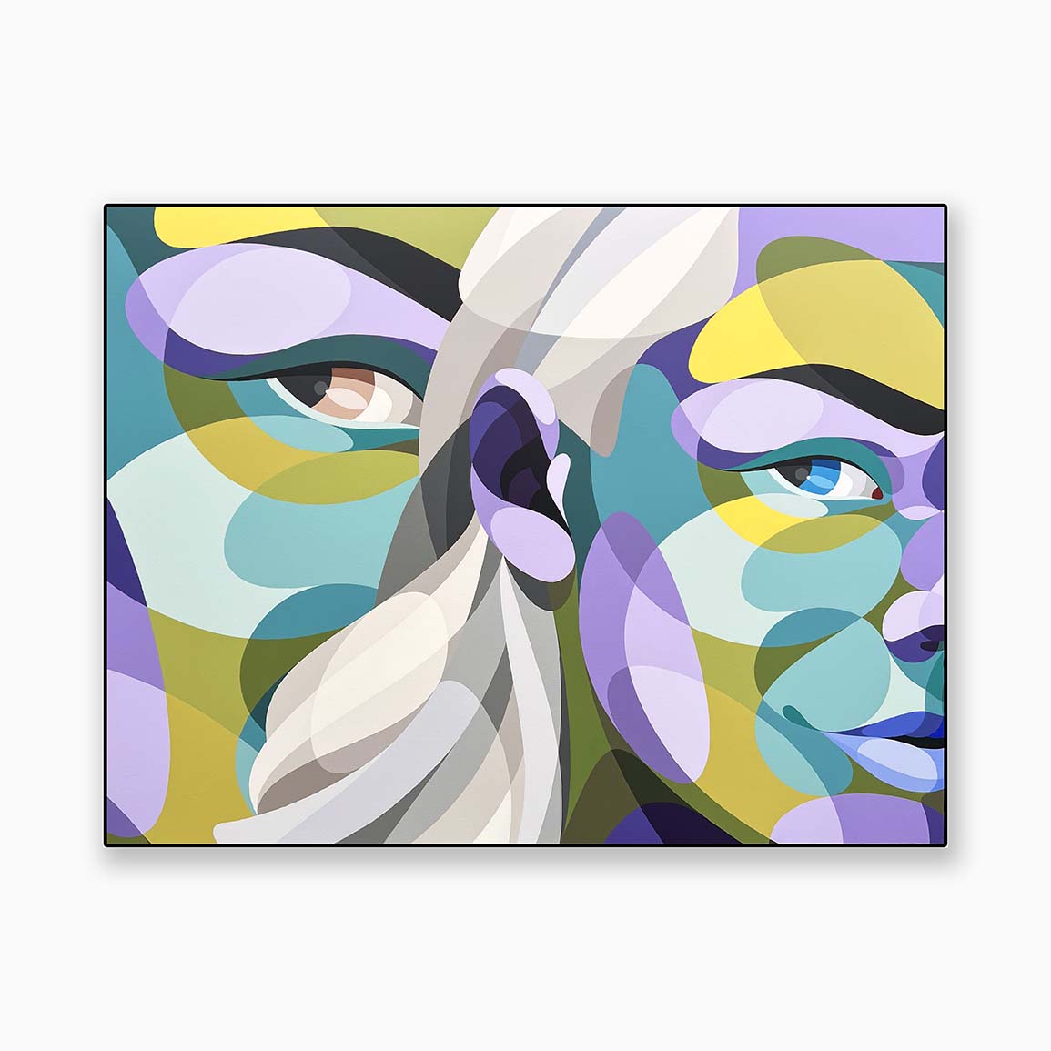 Peinture du street artiste Alber à Bordeaux