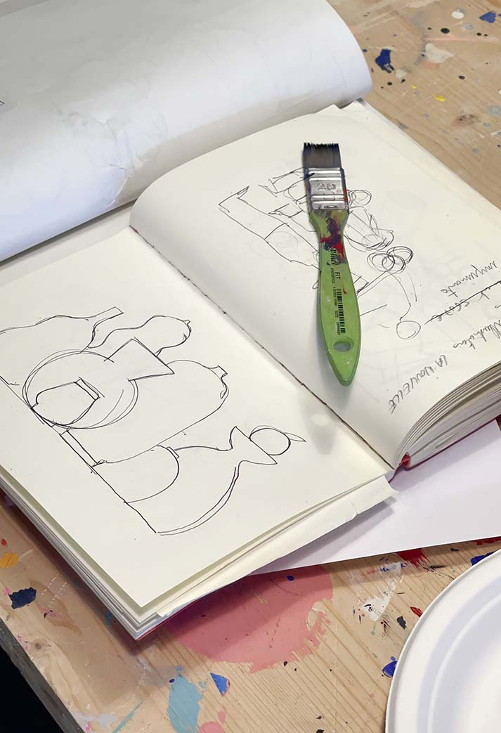 Painting Jérôme Masi