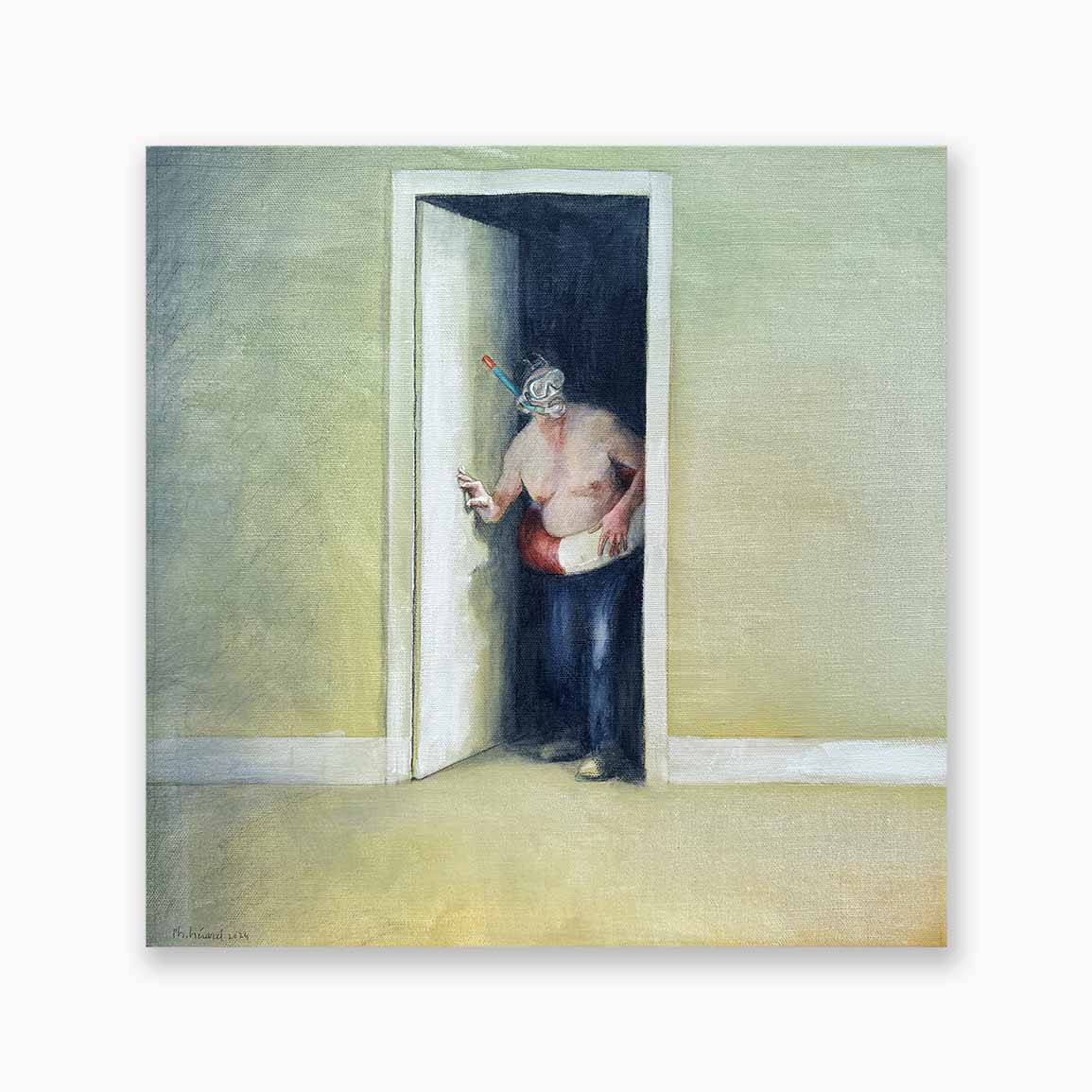 Oeuvre de Philippe Herard - Art contemporain - Carton-Street art paris et biarritz