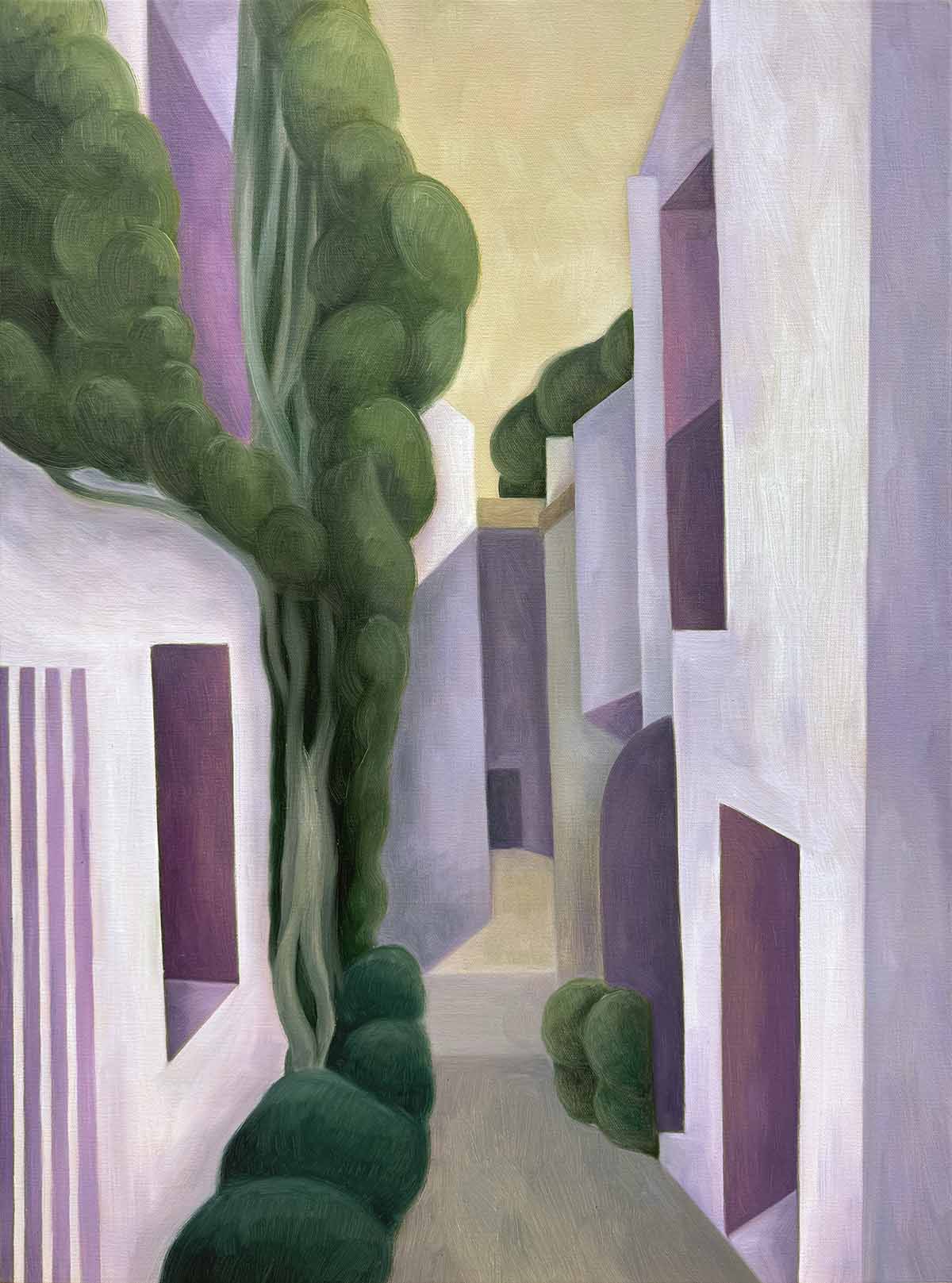 Détail d'une oeuvre de l'artiste contemporain Olivier Kenneybrew.