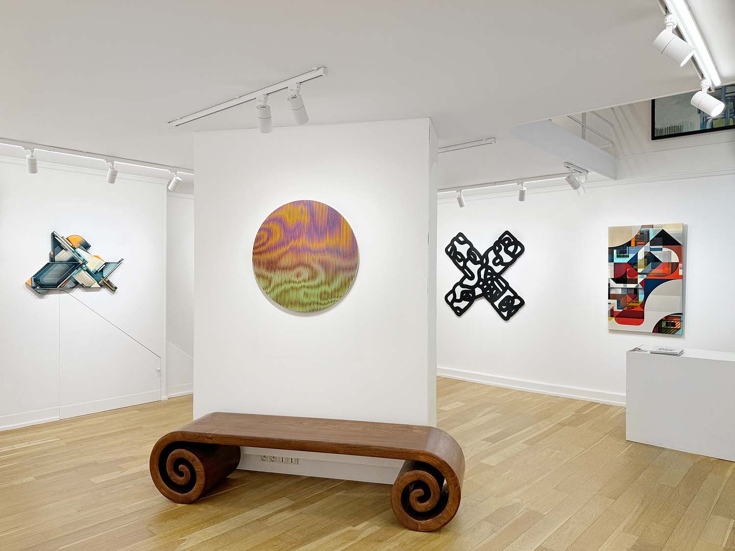 Oeuvres de Lady M et olivier swiz - exposition galerie d'art bayonne, biarritz