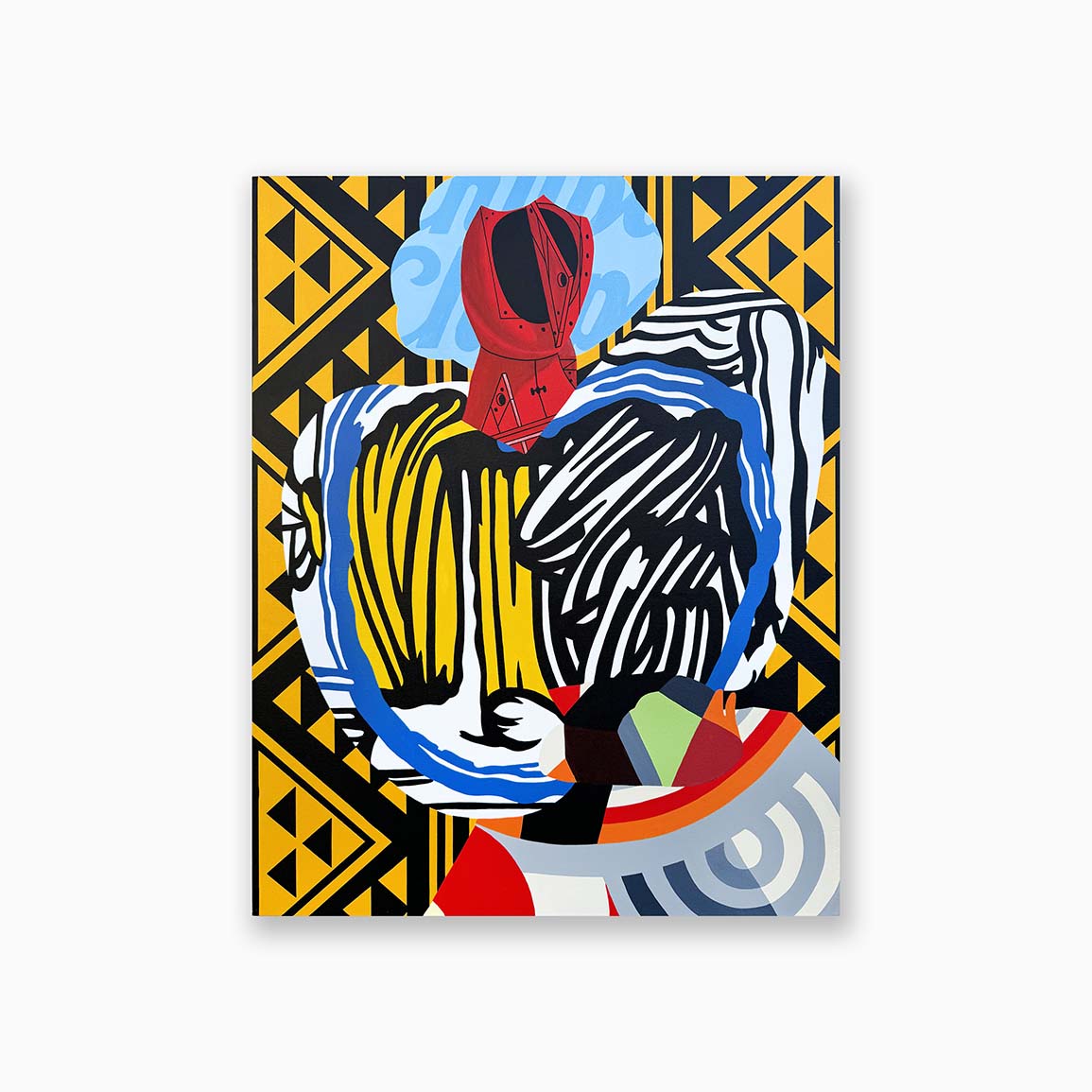 Tableau de Speedy Graphito sur la série Histoire de l'art.