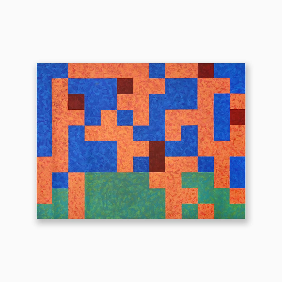 Peinture street art pixel de Speedy Grpahito. Art Paris