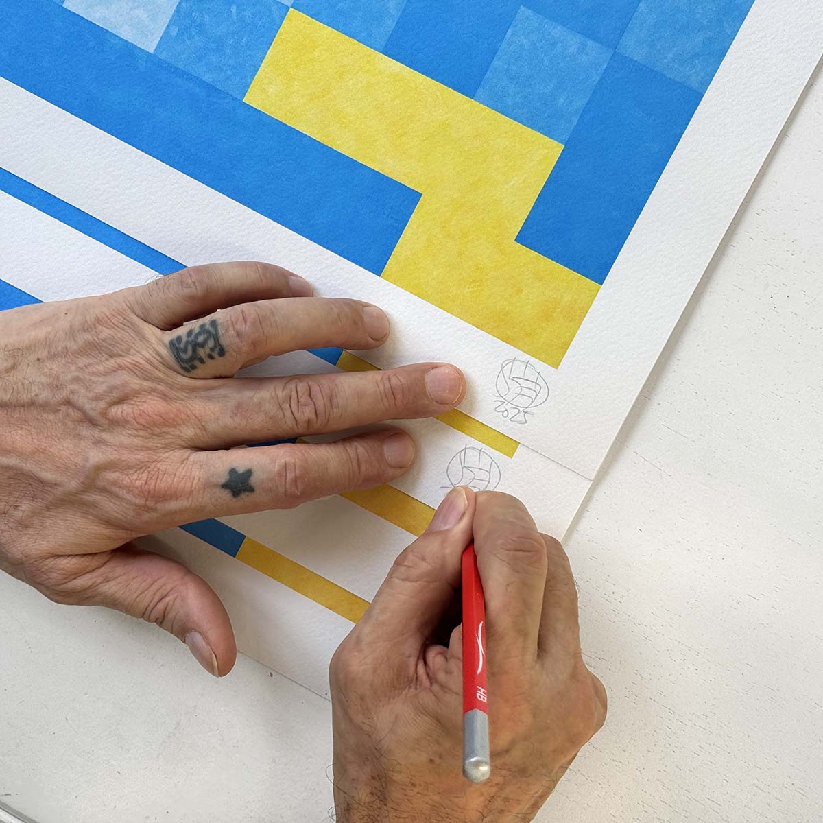 lithographie de Speedy Graphito